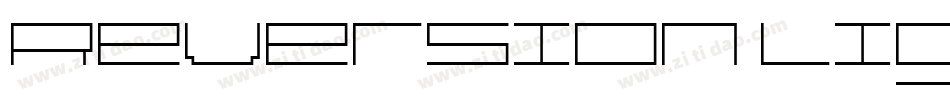 Reversion Light字体转换